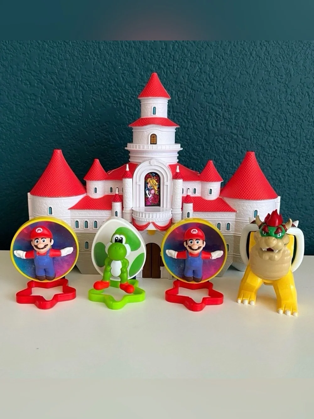Super Mario Bros. Movie Mushroom Kingdom Castle Lego Bowser McDonald’s Mario